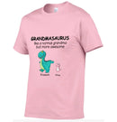 Grandma And The Children - Personalised Nickname Dinosaur T-Shirt - Gifts for Family - Joliny