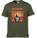 Grandma of Little Monsters - Family Personalized Custom T-shirts, a gift for Grandma and Grandpa - Joliny