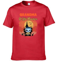 Grandma of Little Monsters - Family Personalized Custom T-shirts, a gift for Grandma and Grandpa - Joliny