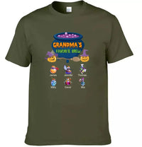 Grandma's Favorite Beer - Personalized T-Shirt, Halloween Gift - Joliny
