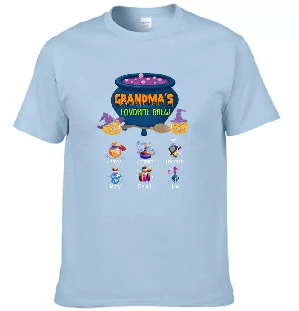 Grandma's Favorite Beer - Personalized T-Shirt, Halloween Gift - Joliny