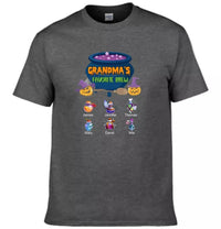 Grandma's Favorite Beer - Personalized T-Shirt, Halloween Gift - Joliny