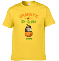 Happy Halloween - Personalized Pumpkin T-Shirt - A Halloween Gift for Family - Joliny
