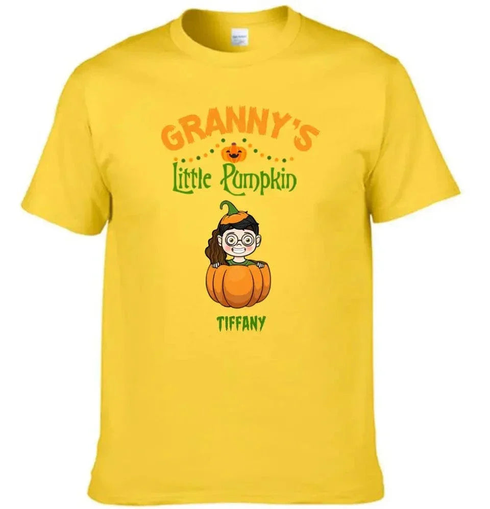 Happy Halloween - Personalized Pumpkin T-Shirt - A Halloween Gift for Family - Joliny