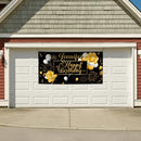 Happy Birthday Backdrop Banner - Personalised Party Banner - Gift For Birthday Person - Joliny