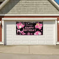 Happy Birthday - Personalised Firework Banner - Gift For Birthday Person,Party - Joliny