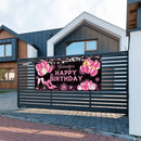 Happy Birthday - Personalised Firework Banner - Gift For Birthday Person,Party - Joliny