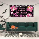 Happy Birthday - Personalised Firework Banner - Gift For Birthday Person,Party - Joliny