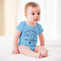 Happy First Father's Day Baby Onesie - Joliny