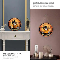 Happy Halloween - Lick Or Treat - Funny Personalized Door Sig - Joliny