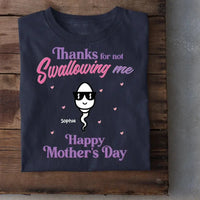 Happy Mother's Day - Family Personalized Custom Unisex T-shirt - Gift For Mom - Joliny