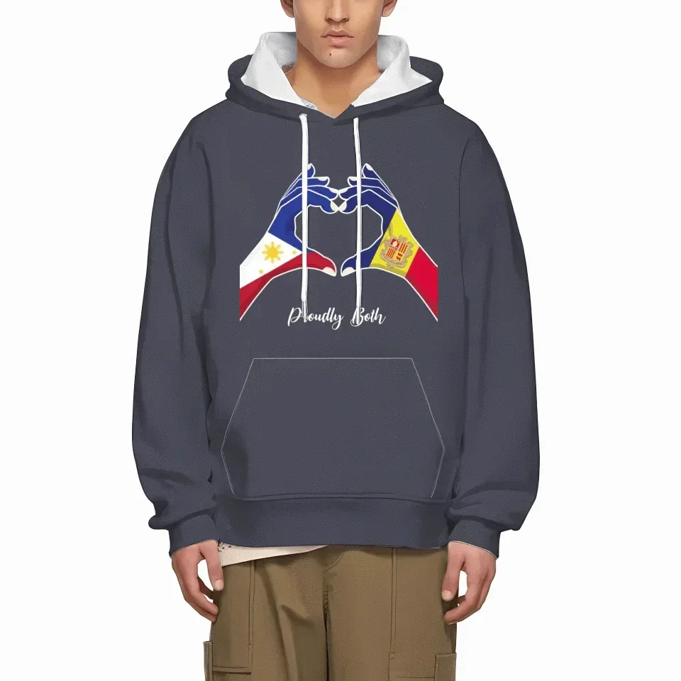 Heart of Two Hands Custom Clothing - Personalized Country and Title Friendly Clothes - A Gift For Friend,Family - Joliny