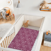 Heart Shaped Child Name Blanket Personalized Heart Shaped Blanket - Joliny