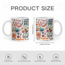 Hippie Soul - Personalized Hippie Accent Mug - Gifts for Friends and Family - Joliny