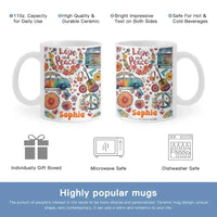 Hippie Soul - Personalized Hippie Accent Mug - Gifts for Friends and Family - Joliny