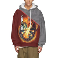 Customized Dragon Pattern T-shirt - Personalized Name Fire Breathing Dragon Clothes - A Gift For Dragon Enthusiasts,Friends,Family - Joliny