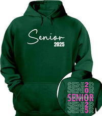 Graduation Season Clothing - Personalized Year and Text Color Graduation-themed Clothing- Gifts for Family,Grandchildren,Graduate - Joliny