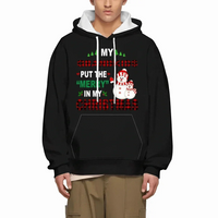 Christmas-themed Customized Clothing - Personalized Nickname Christmas Classic Hoodie - A Gift Of Affection - Joliny