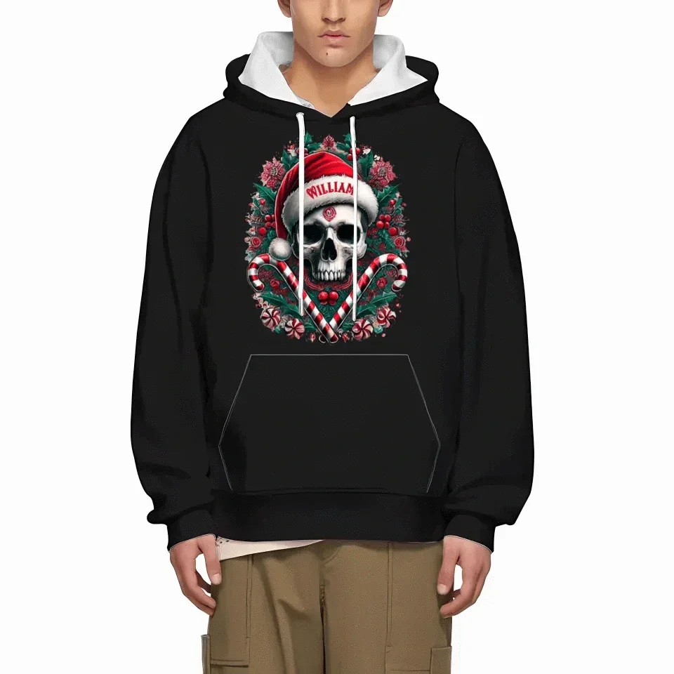 Customized Christmas Themed Skull Pattern Costumes - Personalized Name Christmas Costumes - A Gift For Yourself,Friend,Family,colleagues - Joliny