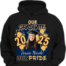 Custom Graduation Season T-Shirt - Personalized Graduation Apparel with Photo, Name and Year - Memorial Gifts for Students, Grandchildren, Siblings - Joliny