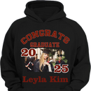 Customized Graduation T-shirts - Fashionable Clothing with Personalized Names, Photos and Years - Gift For Family,Graduate,Grandchildren - Joliny