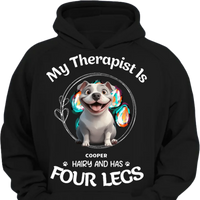 Customized Puppy Themed T-shirt - Personalized Puppy Pattern and Name Pet Memorial Clothes - A Gift For Dog Lovers,Dog Owners - Joliny