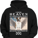 Heaven Is A Beautiful Place - Personalized Pet Memorial Clothing - Gift For Family,Friend,BFF,Roommate,Pet Owners,Pet Lovers - Joliny