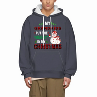 Christmas-themed Customized Clothing - Personalized Nickname Christmas Classic Hoodie - A Gift Of Affection - Joliny