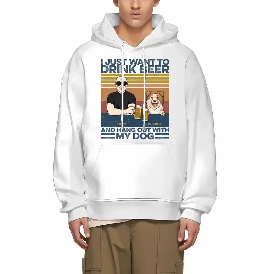 Me And My Dog Customized Costumes - Personalized Character, Name And Puppy Print Clothes - A Gift For Dog Owners,Dog Lovers - Joliny