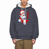 Santa Claus Pattern Customized Clothing - Couple's Clothes With Personalized Names, Group Apparel, Family Apparel - A Gift For Friend,Family,Other Half - Joliny