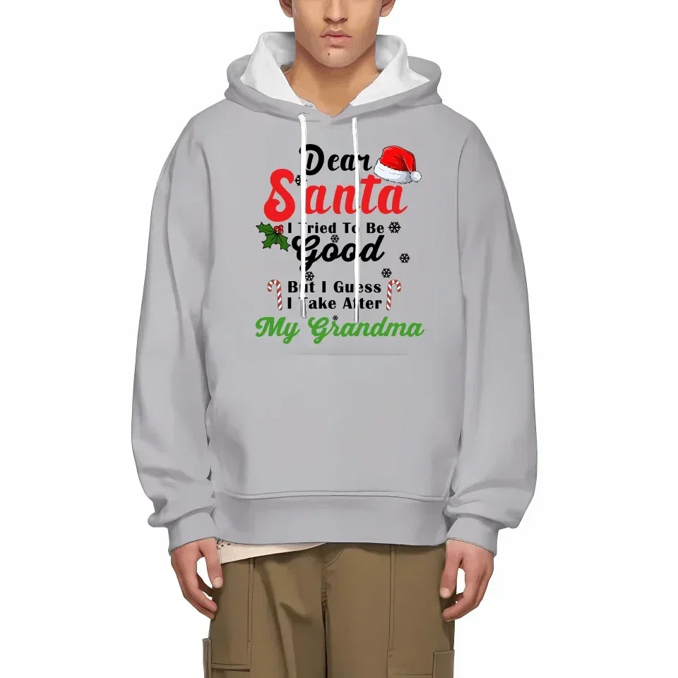 Christmas Style Customized Clothing - Personalized Nickname Christmas Classic Clothes - A Gift Of Affection - Joliny