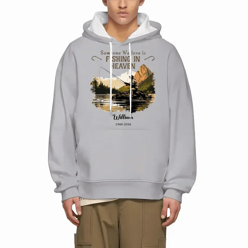 Customized Paradise Fishing Memorial Apparel - Personalized Name And Year Commemorative Clothing - In Loving Memory Christmas Gift For Family,Friend,Your Self - Joliny