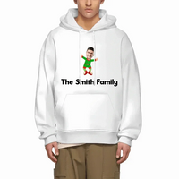 Customized Christmas Style Elf Costumes - Personalized Family Name And Photo Clothes - A Gift For Family,Team - Joliny