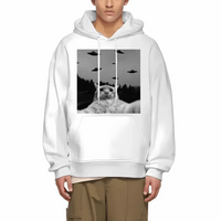 Weird Theme Kittens and UFO Clothe - A Gift For Friend,Family,Colleagues,Fellow Student,Roommates - Joliny
