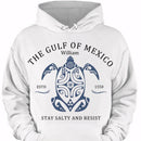 Custom Gulf of Mexico Printed Garments - Personalised Name Gulf of Mexico Themed Printed Trendy T-shirt - A Gift For Family,Friend,BFF - Joliny