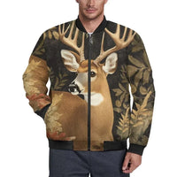 Hunting Themed Custom Jackets - Personalized Name Engraved Jackets - As Gifts For Friends, Hunting Enthusiasts, Co-Workers - Joliny