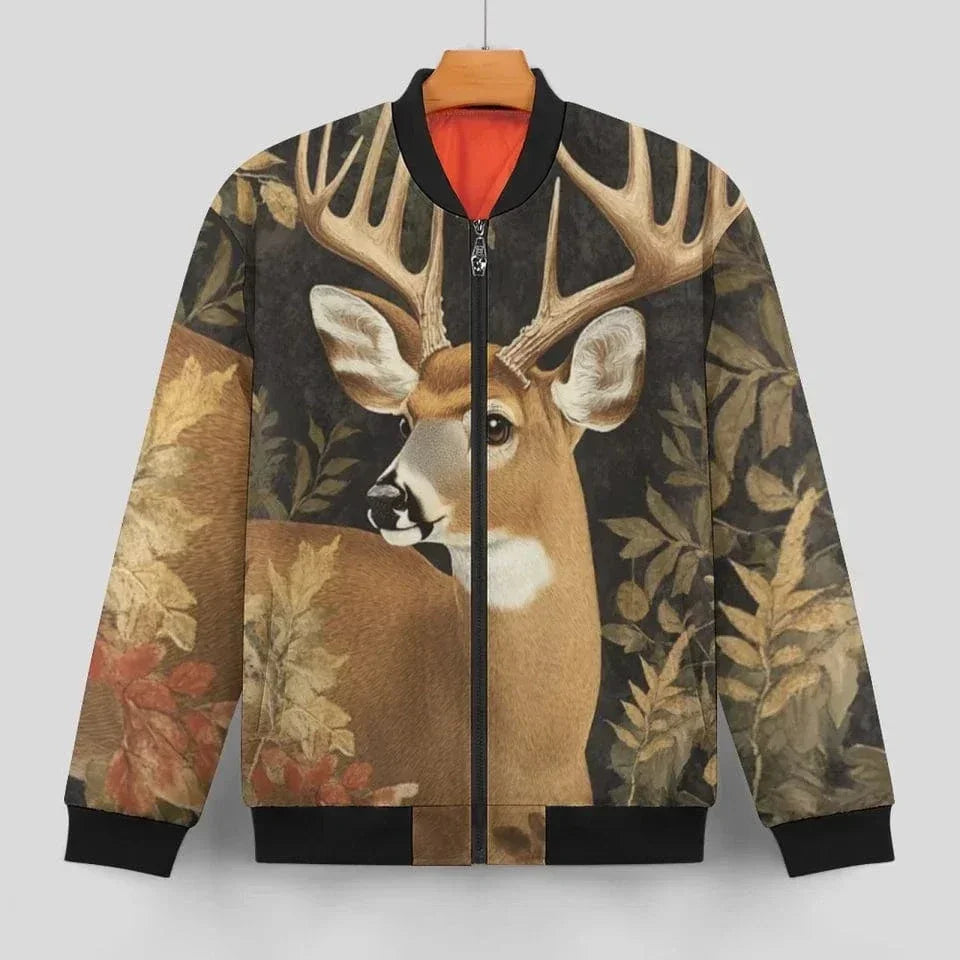 Hunting Themed Custom Jackets - Personalized Name Engraved Jackets - As Gifts For Friends, Hunting Enthusiasts, Co-Workers - Joliny