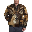 Hunting Themed Custom Jackets - Personalized Name Engraved Jackets - As Gifts For Friends, Hunting Enthusiasts, Co-Workers - Joliny