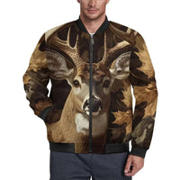 Hunting Themed Custom Jackets - Personalized Name Engraved Jackets - As Gifts For Friends, Hunting Enthusiasts, Co-Workers - Joliny