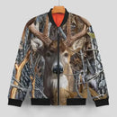 Hunting Themed Custom Jackets - Personalized Name Engraved Jackets - As Gifts For Friends, Hunting Enthusiasts, Co-Workers - Joliny