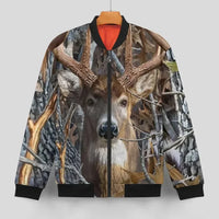 Hunting Themed Custom Jackets - Personalized Name Engraved Jackets - As Gifts For Friends, Hunting Enthusiasts, Co-Workers - Joliny