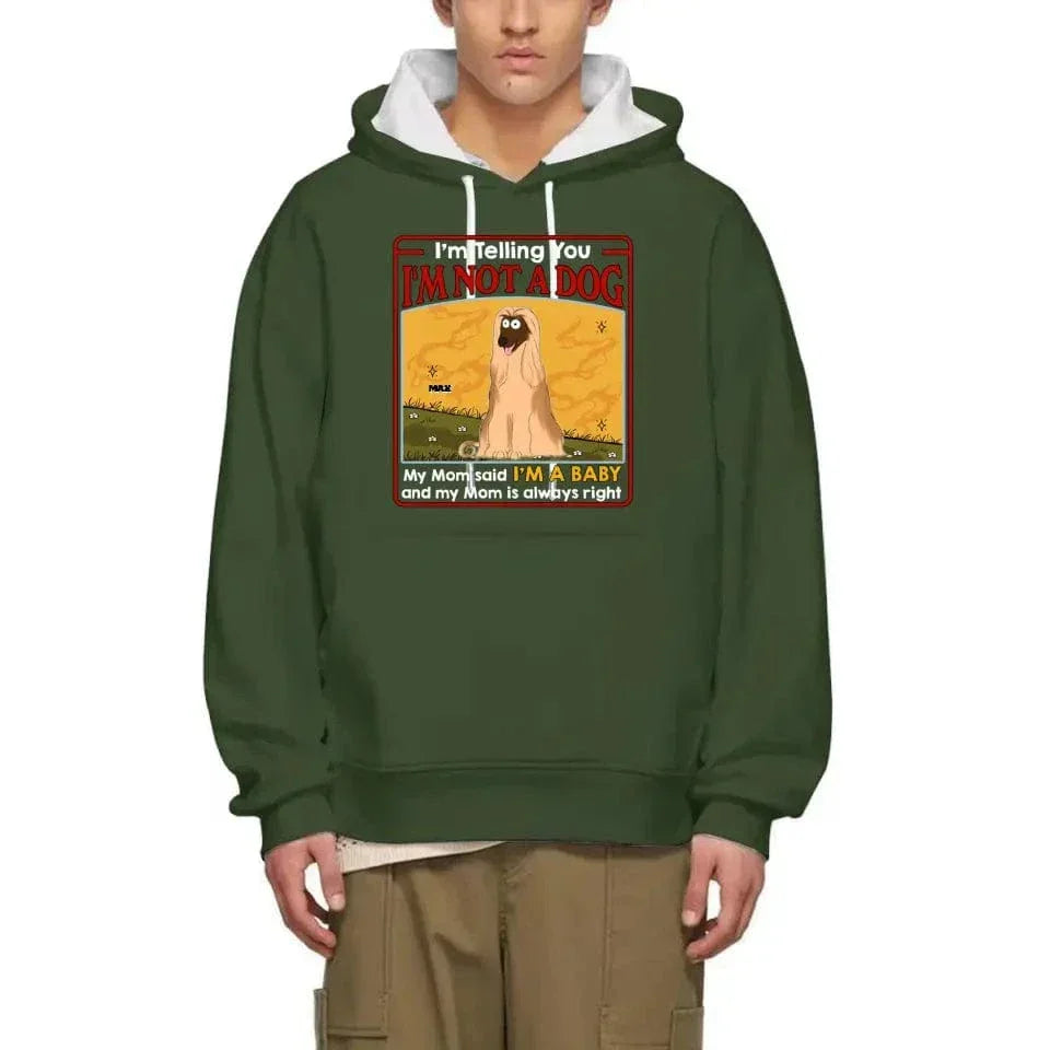 I Am A Baby - Personalized Custom Unisex Hoodie - Joliny