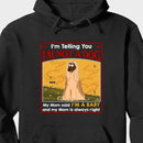 I Am A Baby - Personalized Custom Unisex Hoodie - Joliny