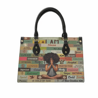 I Am Chosen - Personalized Leather Bag - Joliny