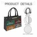 I Am - Personalized Leather Bag - Joliny