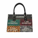 I Am - Personalized Leather Bag - Joliny