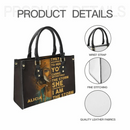 I Am The Storm - Personalized Leather Bag Custom Name - Joliny