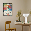 I Choose You To Do Life With - Couple Personalized LGBTQ Custom Vertical Canvas Wall Art & Blanket - Joliny