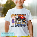 I Crushed 100 Days - Personalized Custom Youth T-Shirt - Gift For Kids, Family Members - Joliny