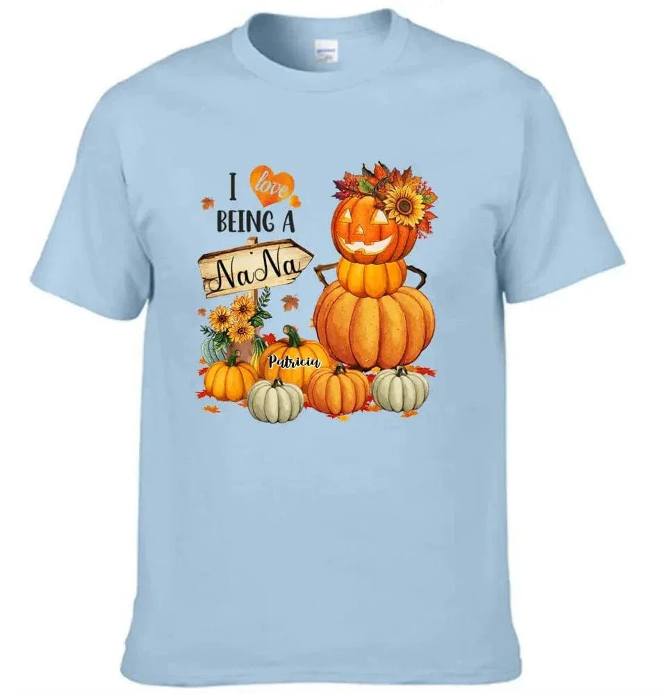I Love Being a Grandma - Personalised Unisex T-Shirts, Gifts for Grandma, Grandparents, Halloween Gifts - Joliny